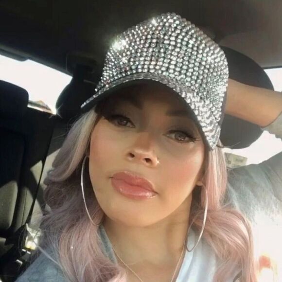 🆕Luxury Crystal Diamond Rhinestone Hat - Picture 5 of 7